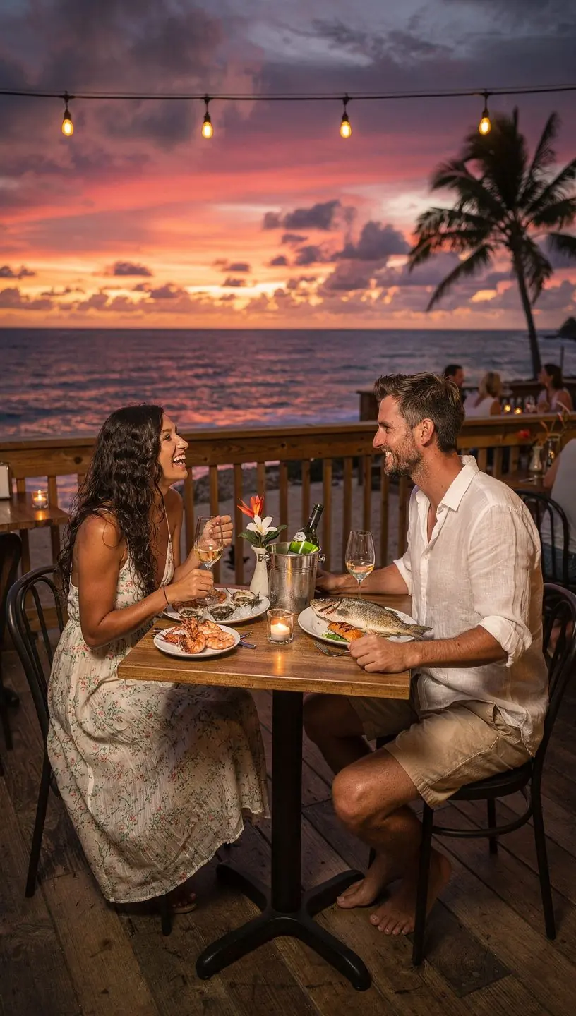 Счастливые путешественники, исследующие экзотические острова Флориды.